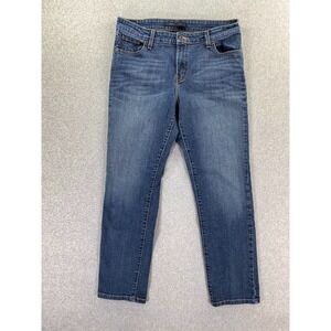 Levi's Mid Rise Skinny Blue‎ Jeans Women's Size 14M Denim Medium Wash (31x28)